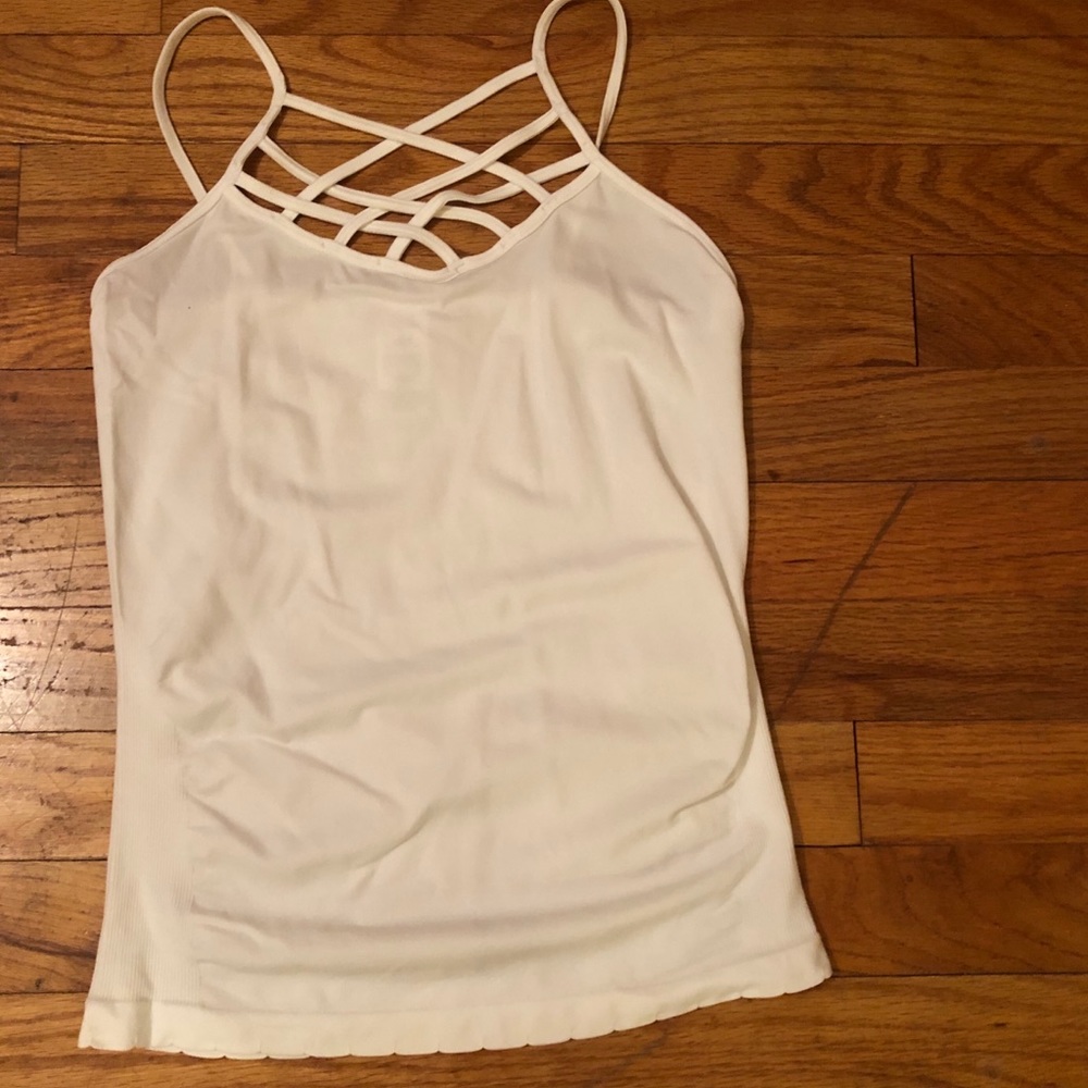 White tank top